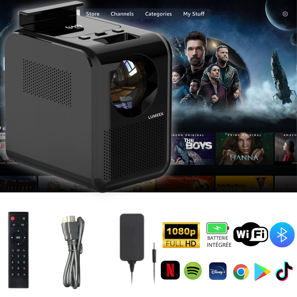 Lumeex 1080P | Video Projecteur Full HD